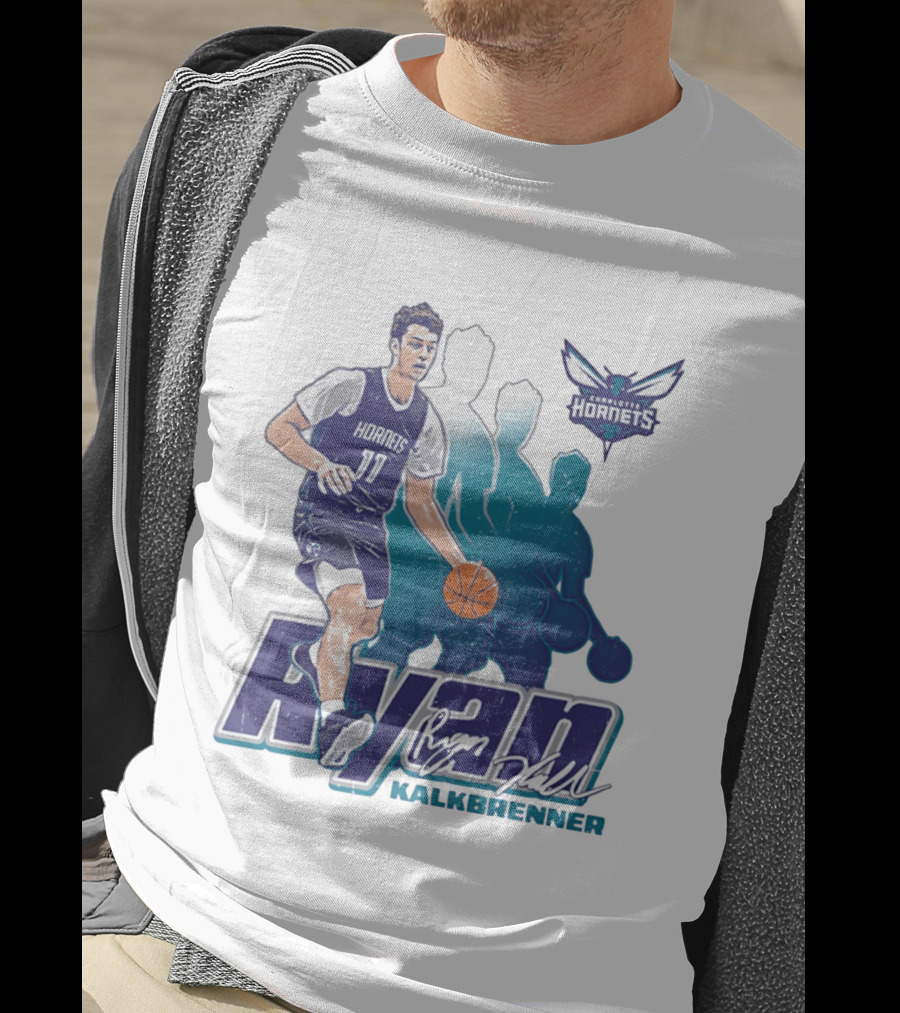 Charlotte Hornets Ryan Kalkbrenner Basketball 11 T-Shirt