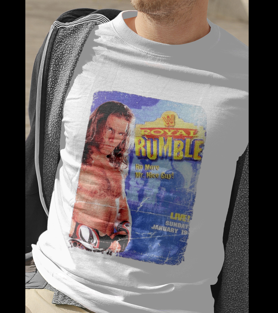 WWF Royal Rumble 1996 No More Mr. Nice Guy Live Sunday January 19 T-Shirt