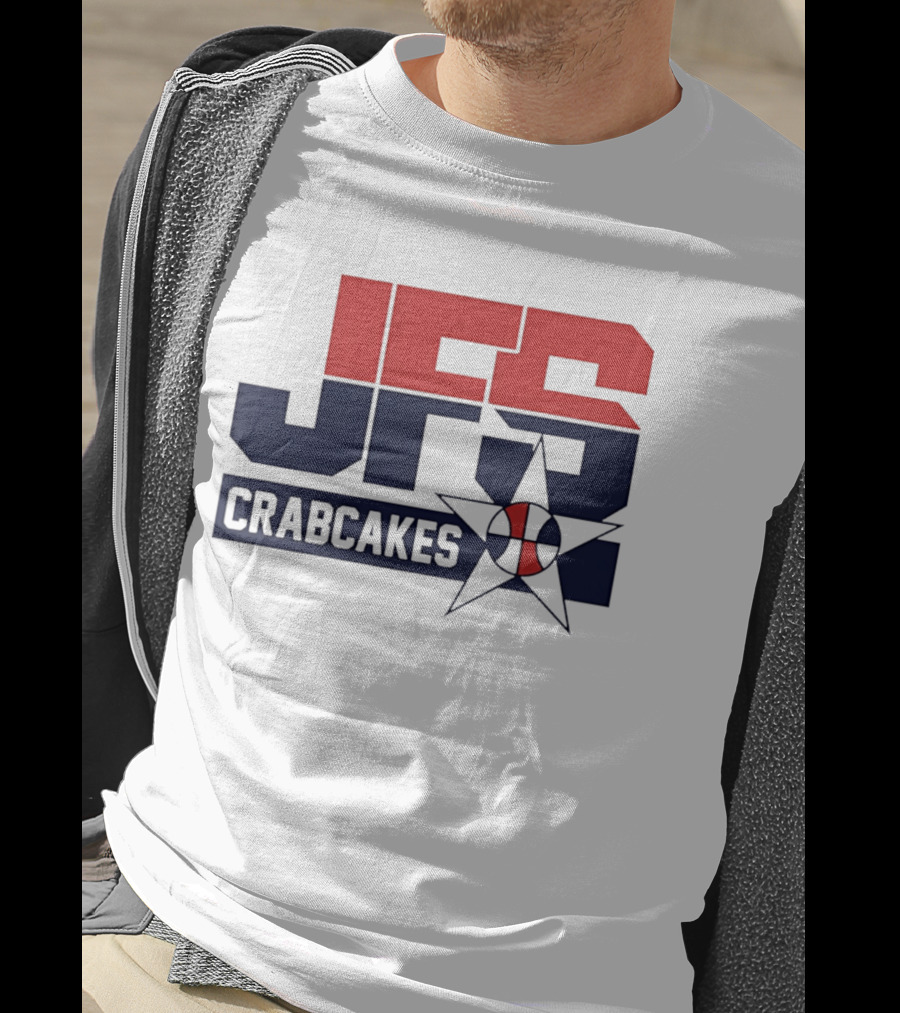 Tony Minadakis JFS Crabcakes Basketball Star T-Shirt
