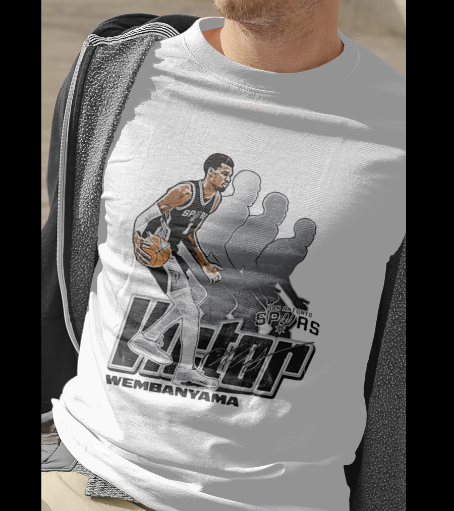 Victor Wembanyama San Antonio Spurs Basketball Action Spurs T-Shirt