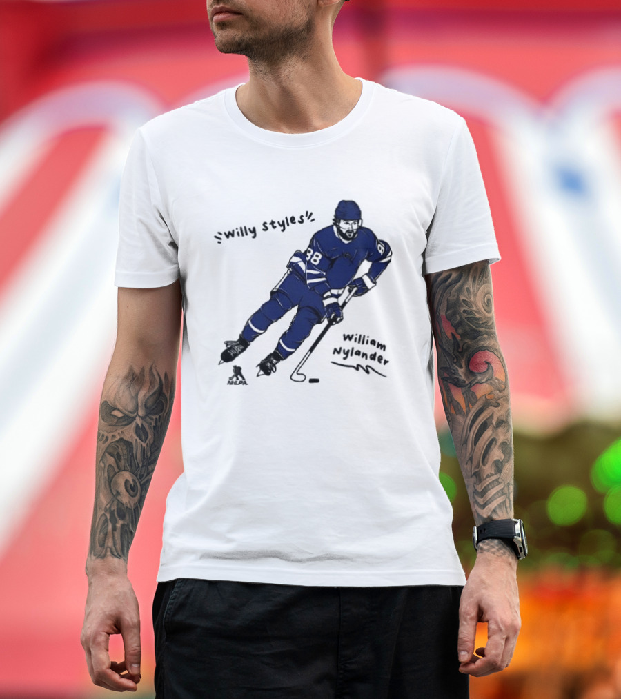 Toronto Maple Leafs Hockey Willy Styles William Nylander T-Shirt