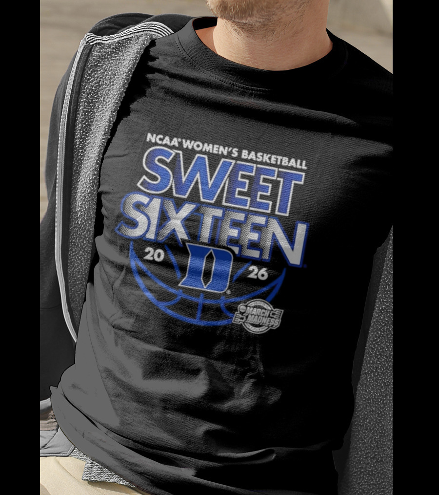 NCAA Women's Basketball Duke 2026 Sweet Sixteen T-Shirt