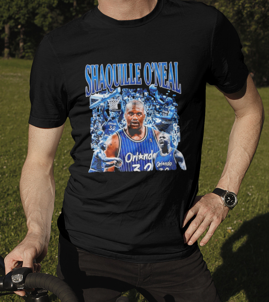 Shaquille O'Neal Orlando Magic 32 Basketball Legend T-Shirt