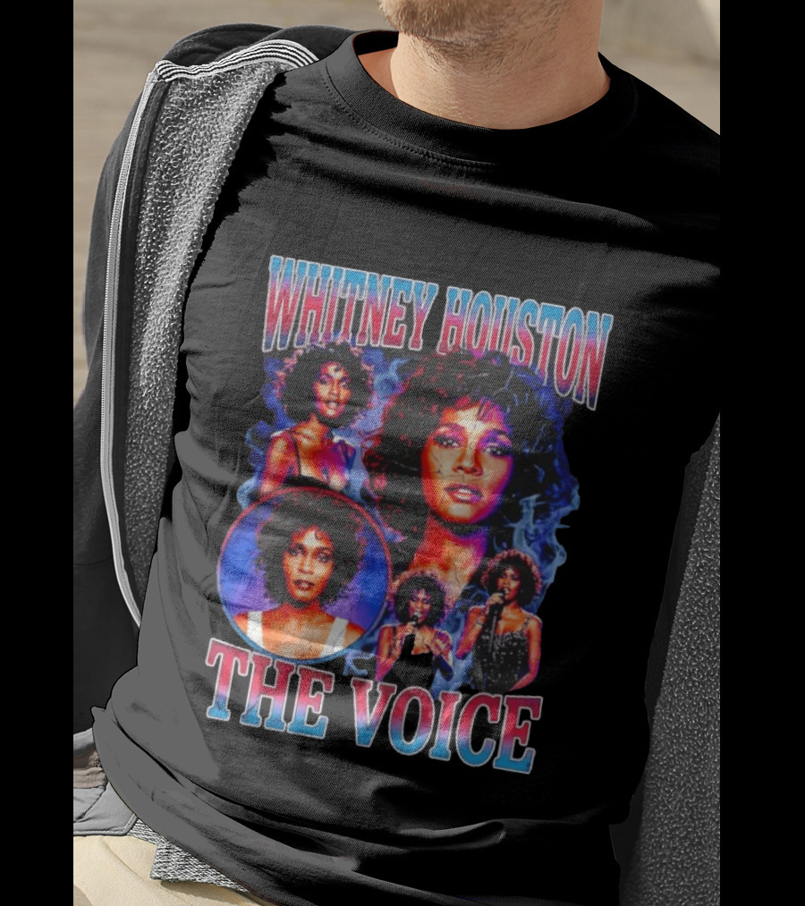 Whitney Houston The Voice 90s Music Lovers T-Shirt