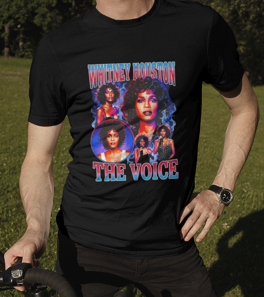 Whitney Houston The Voice 90s Music Lovers T-Shirt