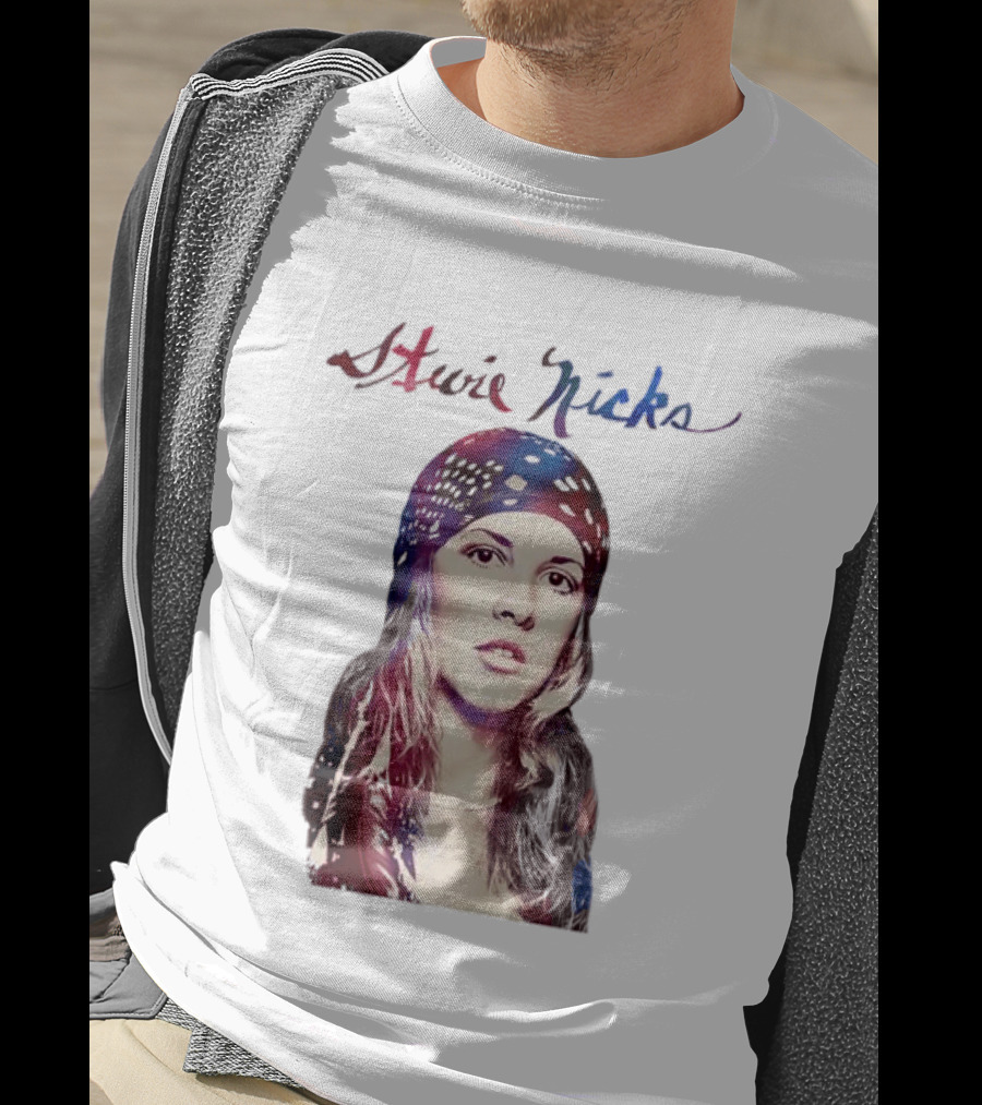 Stevie Nicks 2025 Tour Head Scarf T-Shirt