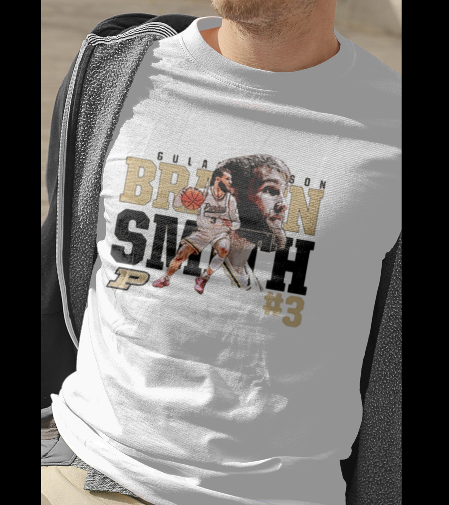 Braden Smith Purdue Boilermakers Basketball #3 Collage Cula Season T-Shirt