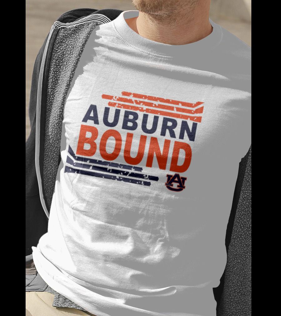 Auburn Bound Tigers AU Logo College Spirit T-Shirt