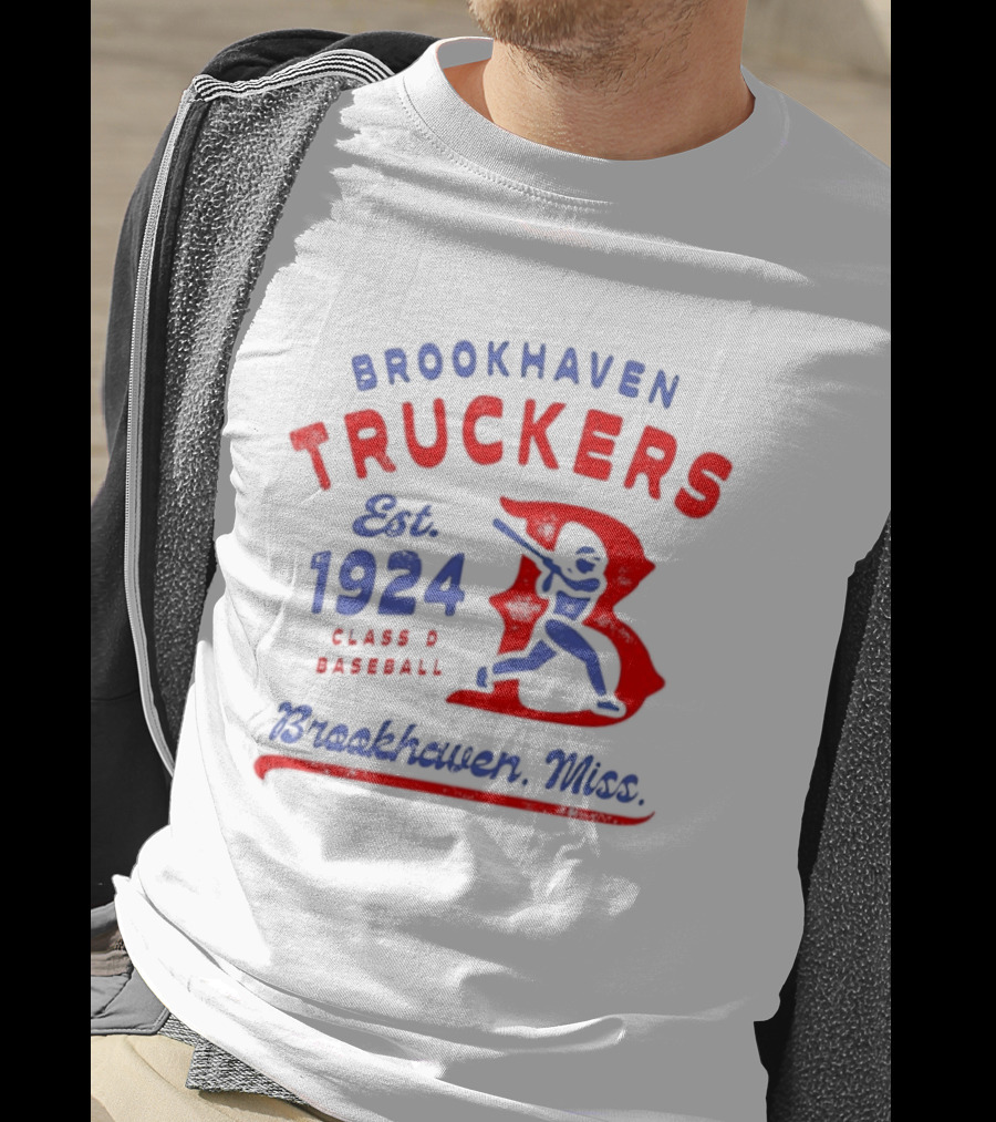 Brookhaven Truckers Est 1924 Class D Baseball Brookhaven Miss T-Shirt