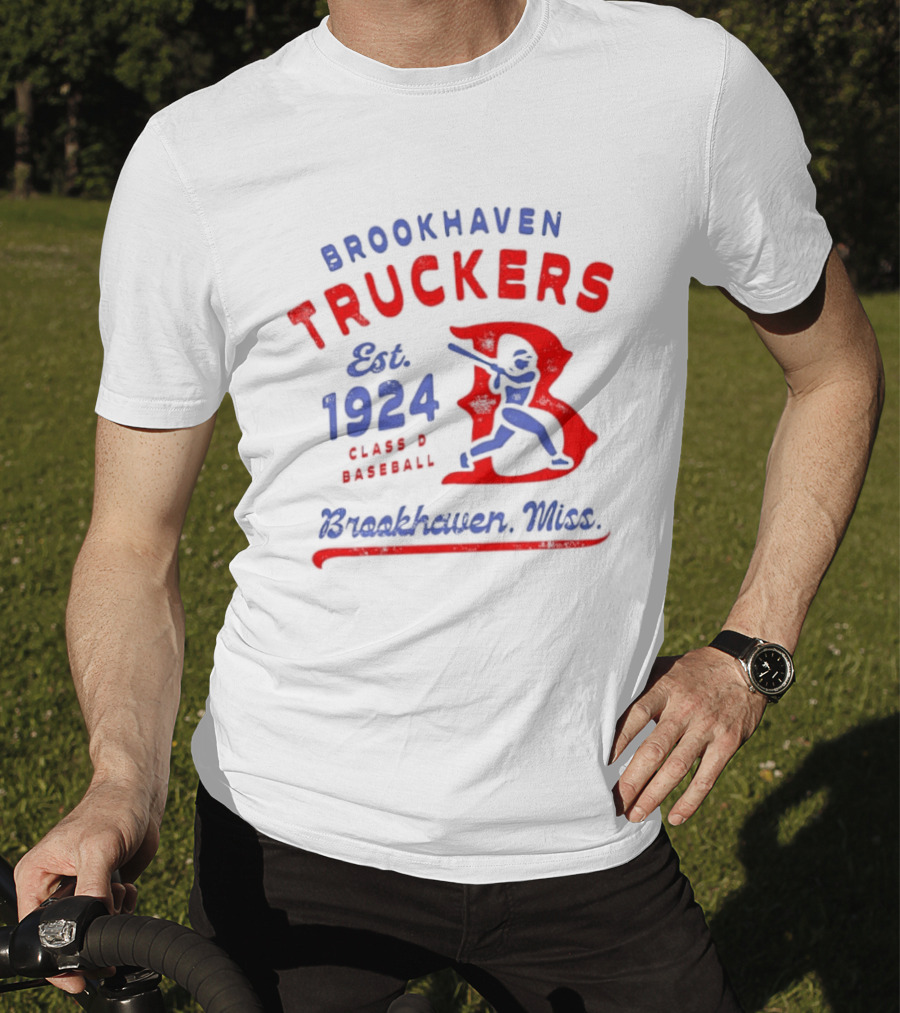 Brookhaven Truckers Est 1924 Class D Baseball Brookhaven Miss T-Shirt
