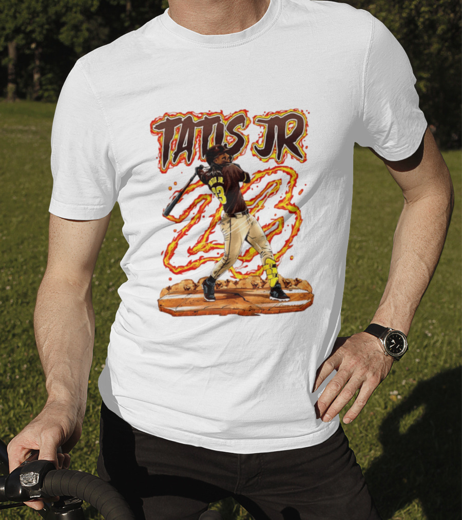 Tatis Jr 23 San Diego Padres Hand Drawn 2026 T-Shirt