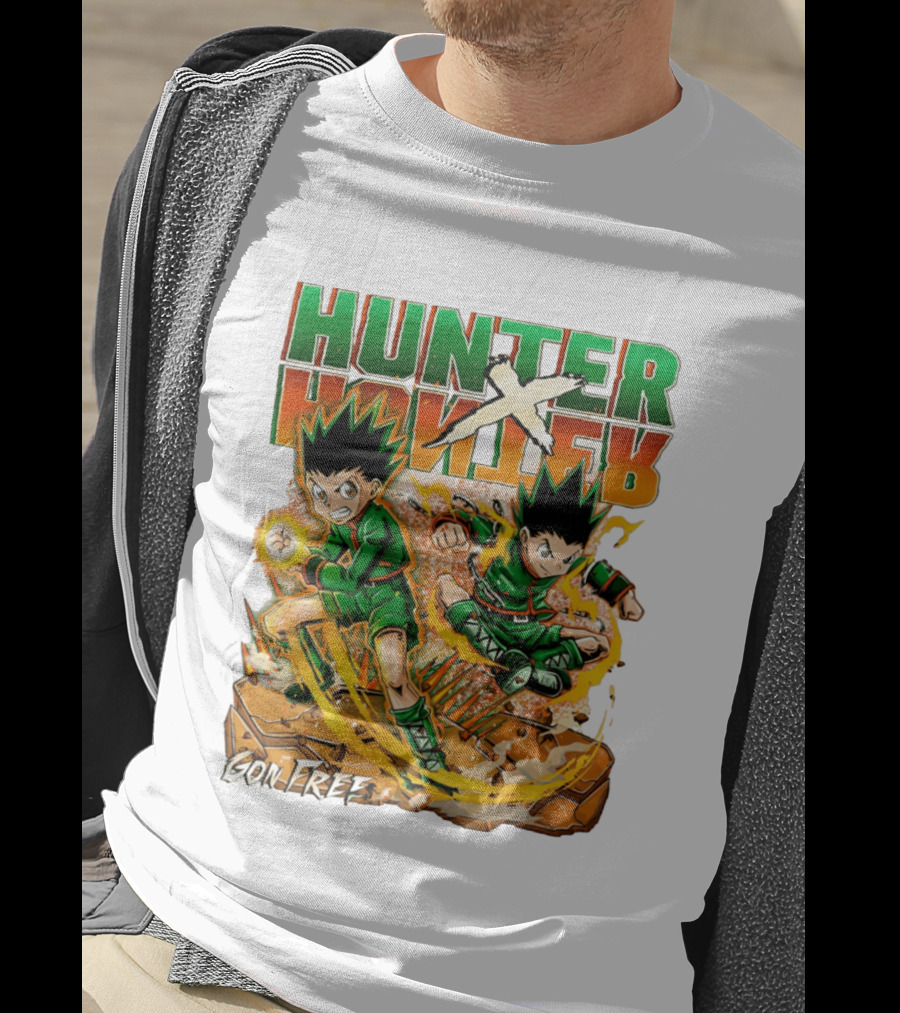 Hunter X Hunter Gon Freeces Energetic Battle Stance 2026 T-Shirt