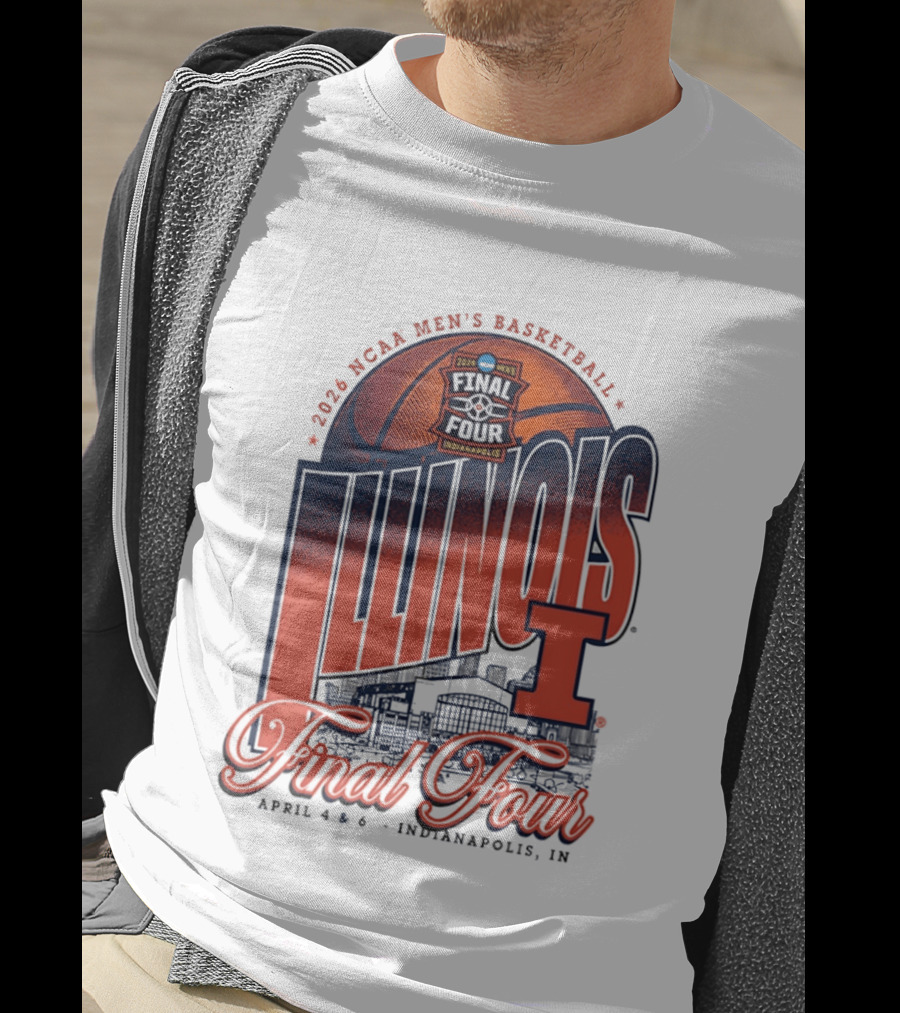 2019 NCAA Men's Basketball Illinois Indianapolis Final Four April 4 6 T-Shirt