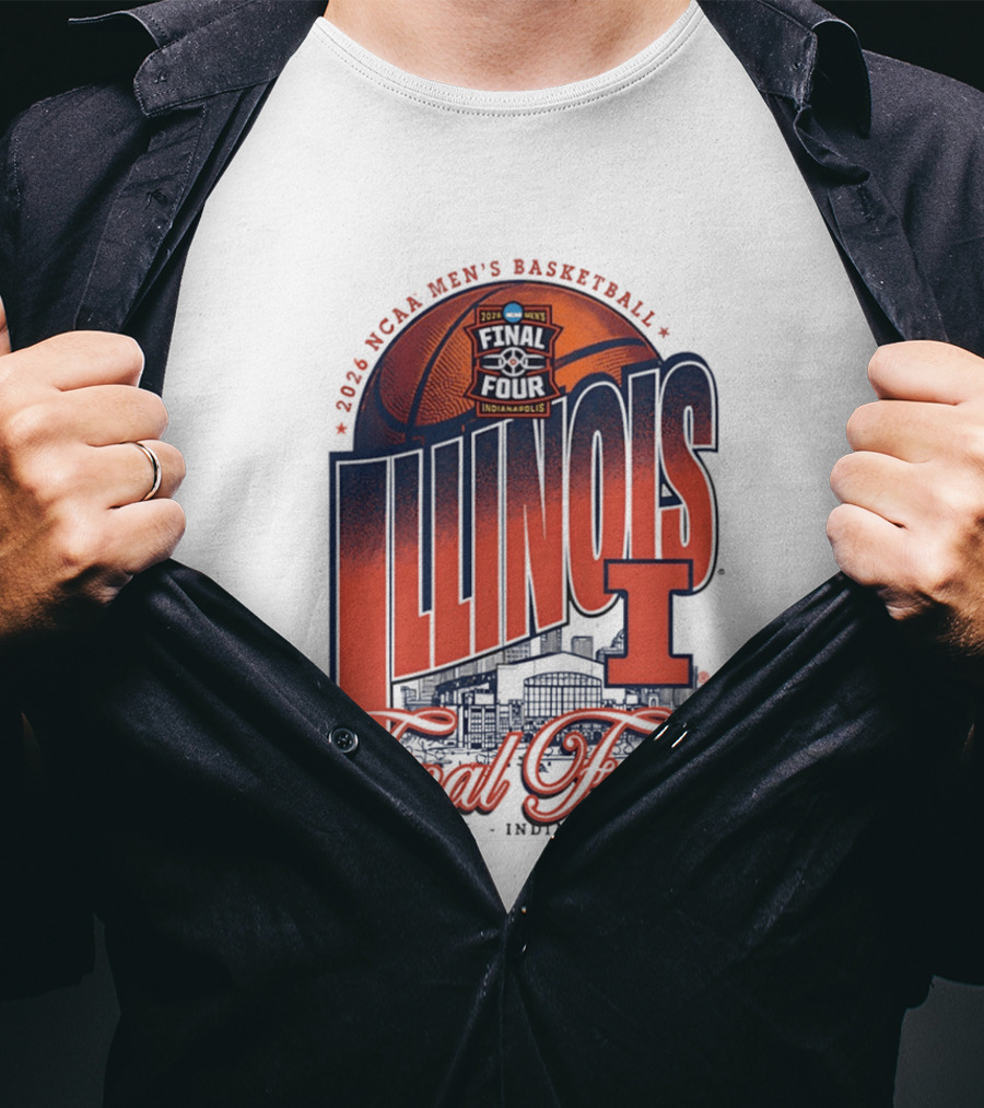 2019 NCAA Men's Basketball Illinois Indianapolis Final Four April 4 6 T-Shirt