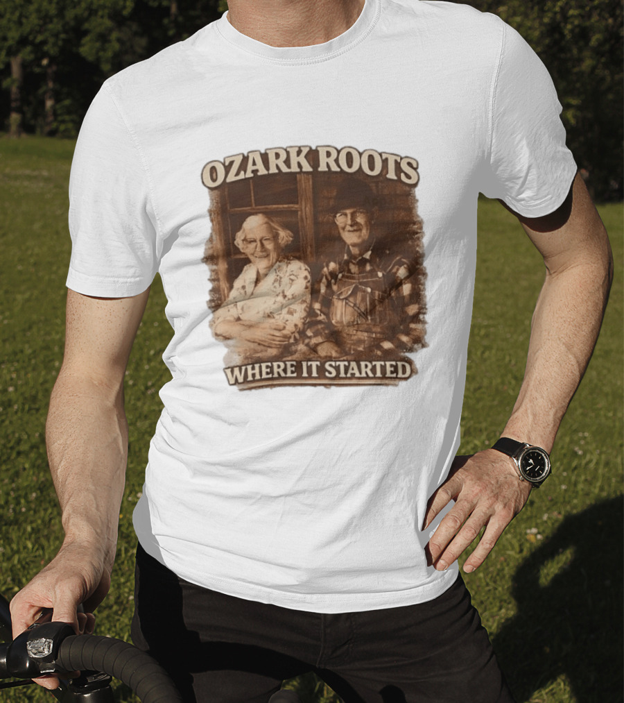 Ozark Roots Where It Started Vintage Farmhouse T-Shirt
