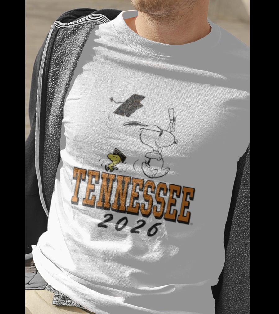 Tennessee 2026 Snoopy Woodstock Graduation University T-Shirt