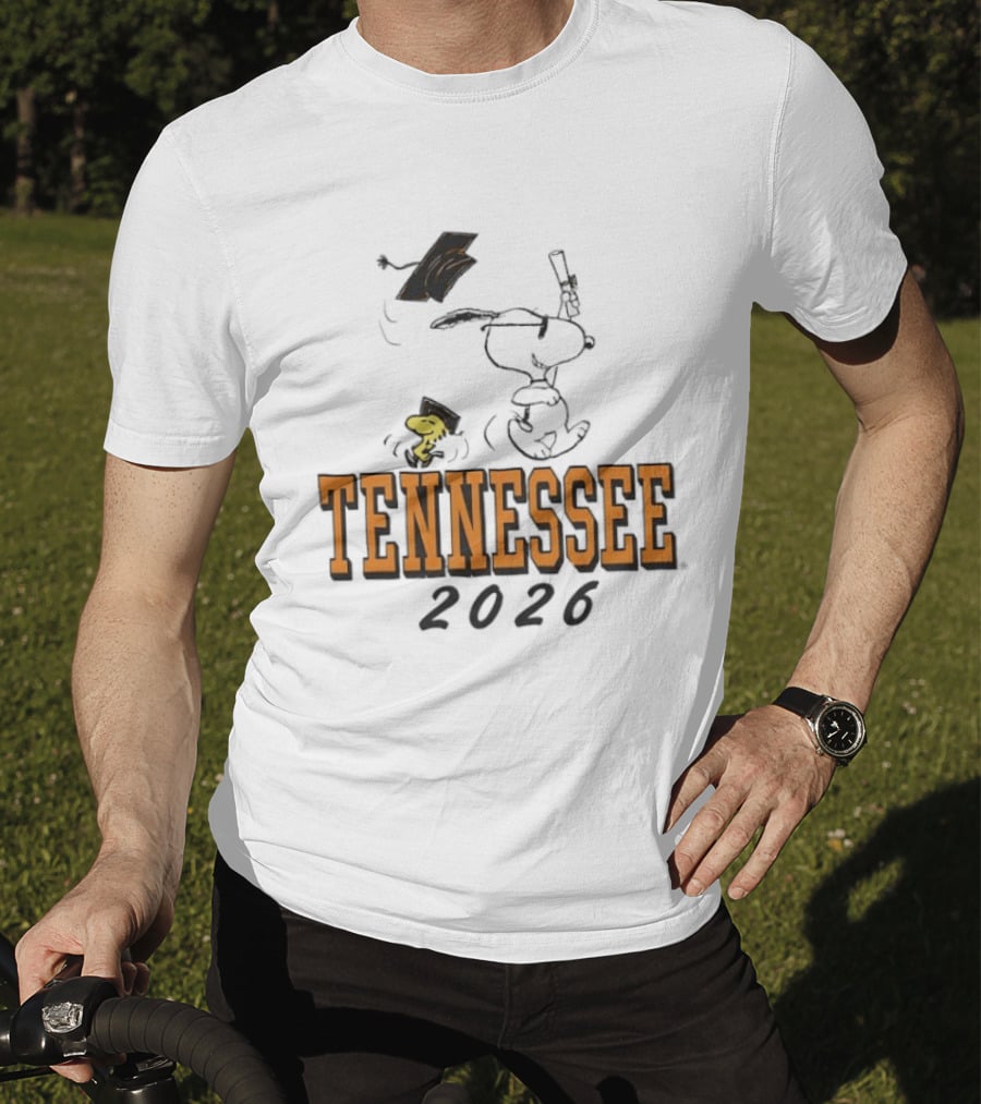 Tennessee 2026 Snoopy Woodstock Graduation University T-Shirt