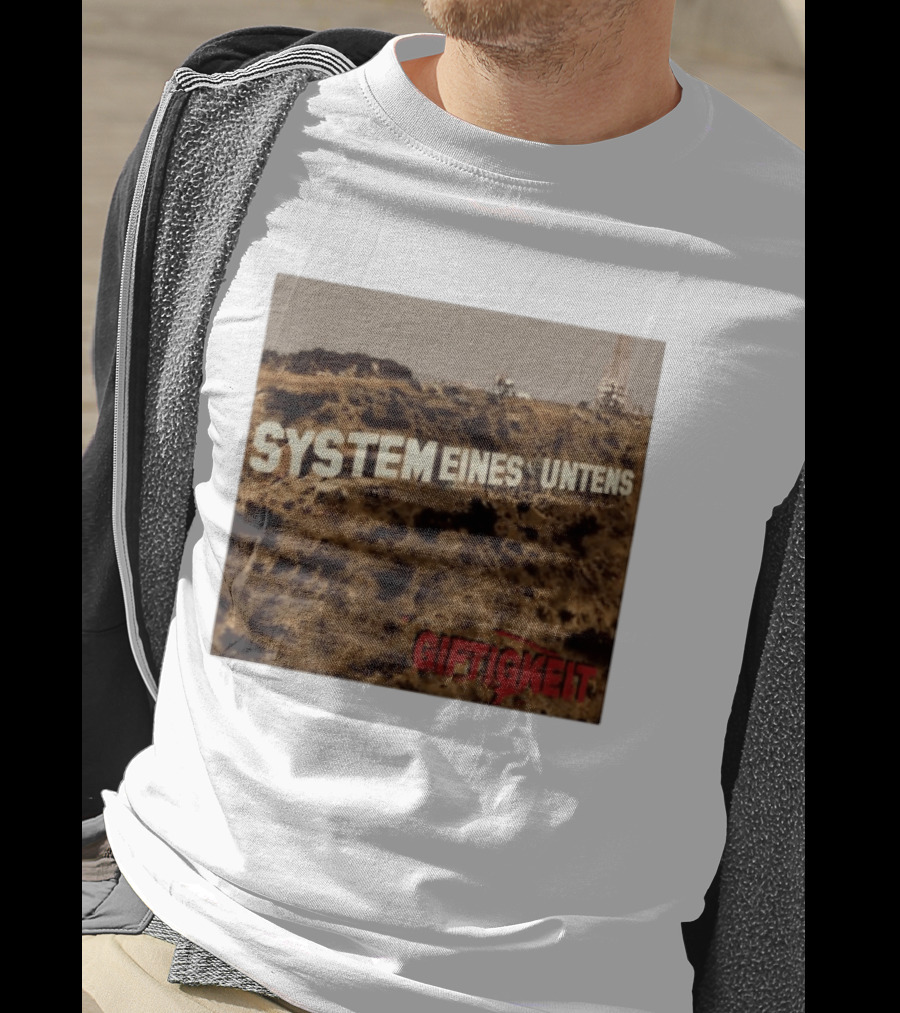 System Eines Untens Gifttigkeit Album Cover Hollywood Sign Spoof T-Shirt