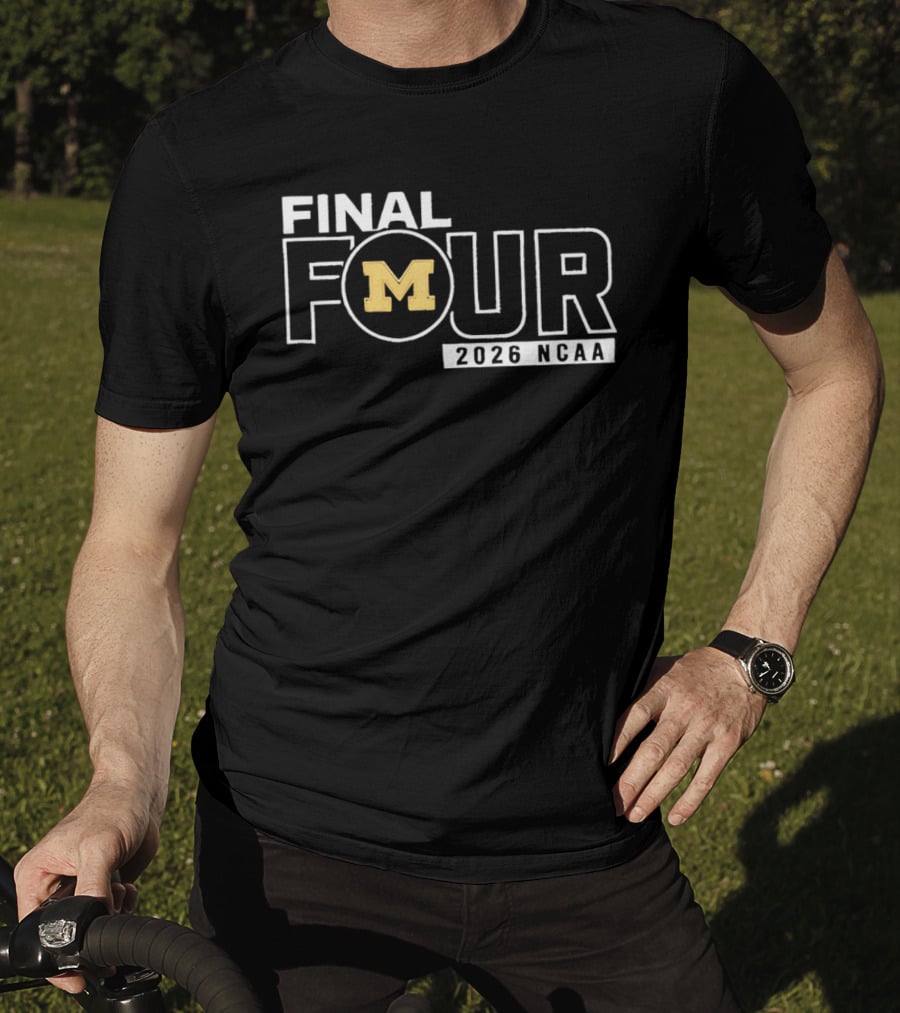 2026 NCAA Final Four Michigan M March Madness T-Shirt