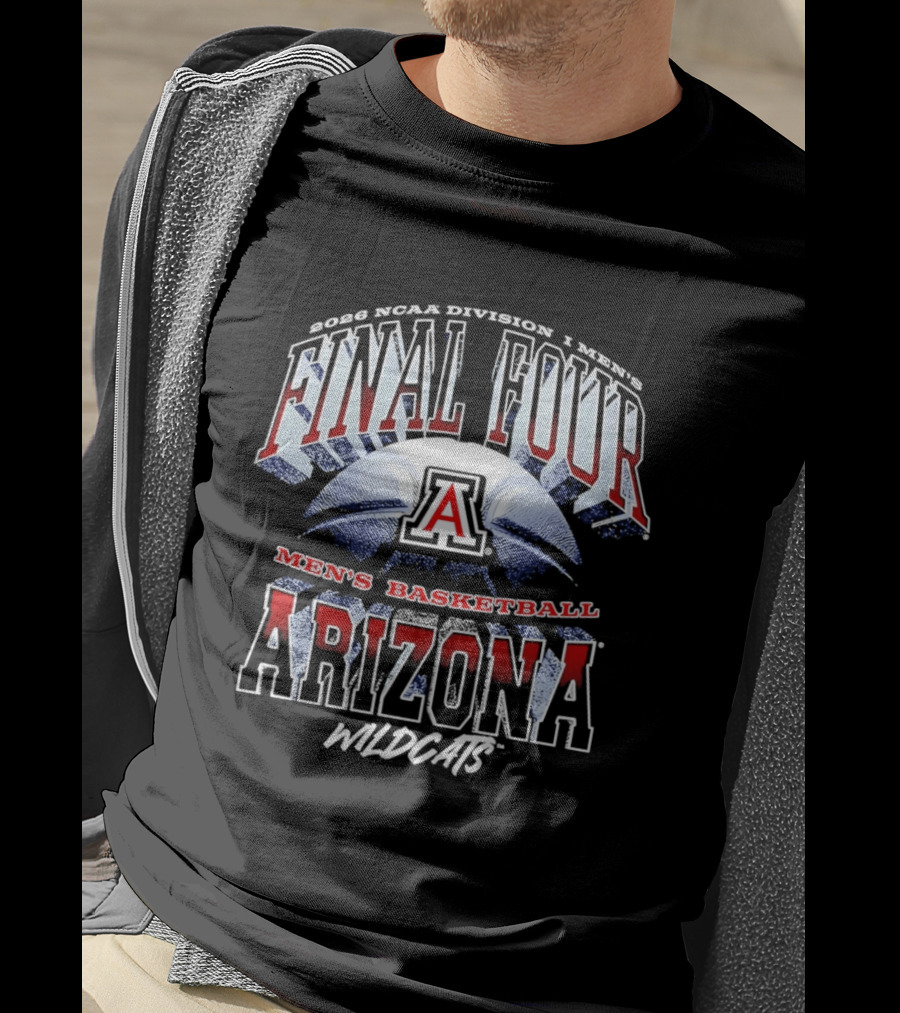 2026 NCAA Division I Men's Basketball Final Four Arizona Wildcats T-Shirt