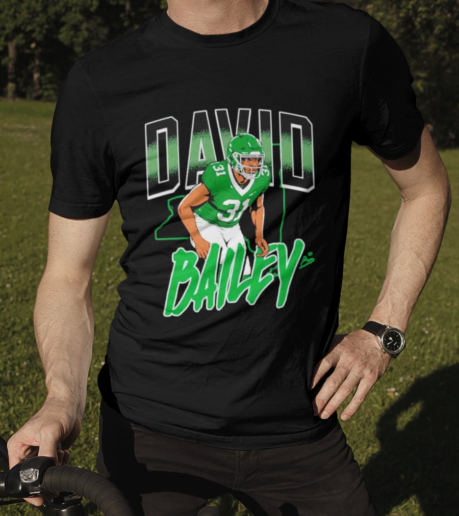 David Bailey New York Jets Football Number 31 Athletics T-Shirt