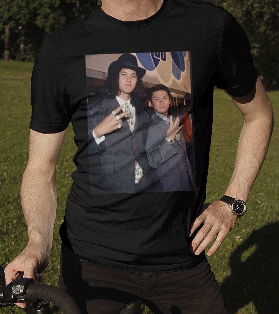 2 Of America's Most Wanted Baseball Icons In Classic Suits At Event T-Shirt