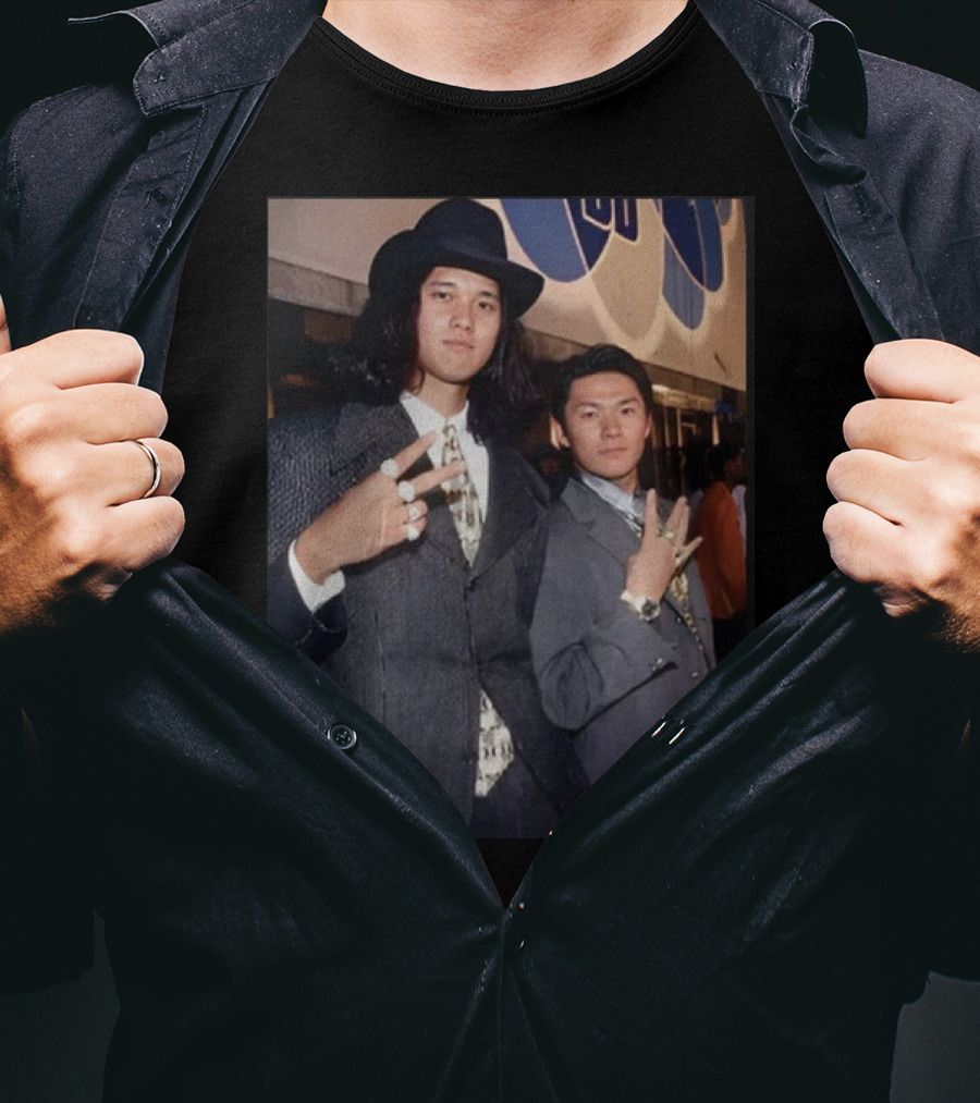 2 Of America's Most Wanted Baseball Icons In Classic Suits At Event T-Shirt