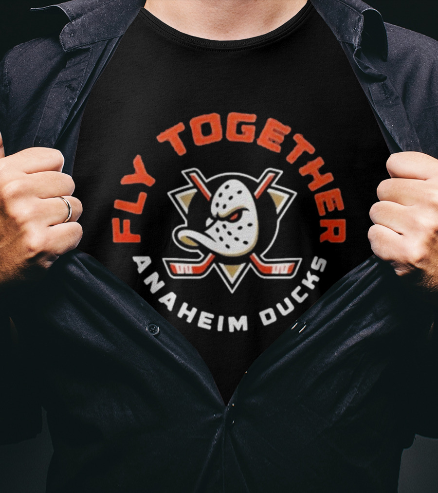 Fly Together Anaheim Ducks Orange County 2026 T-Shirt
