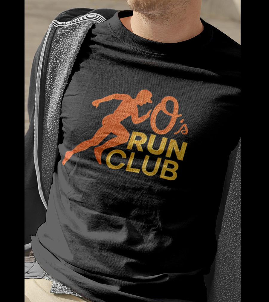 Baltimore Orioles O's Run Club Night 2026 Hat Giveaway T-Shirt