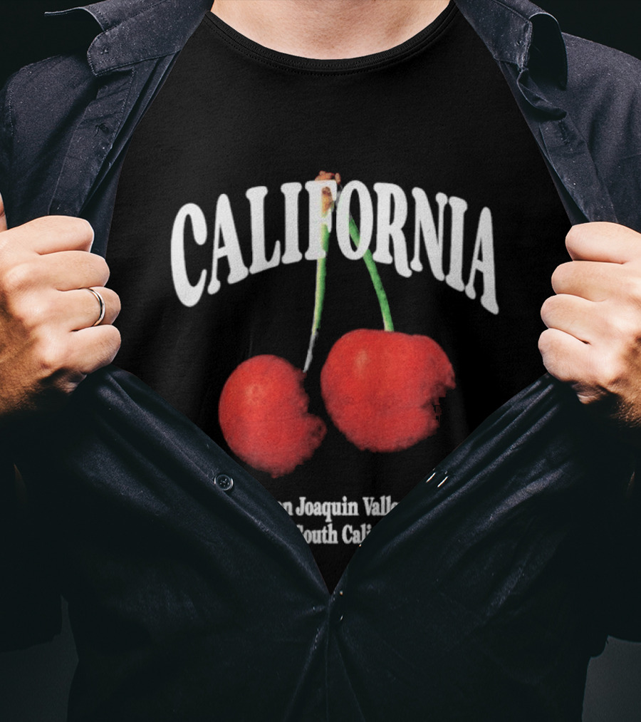 California Cherry San Joaquin Valley South Cali T-Shirt