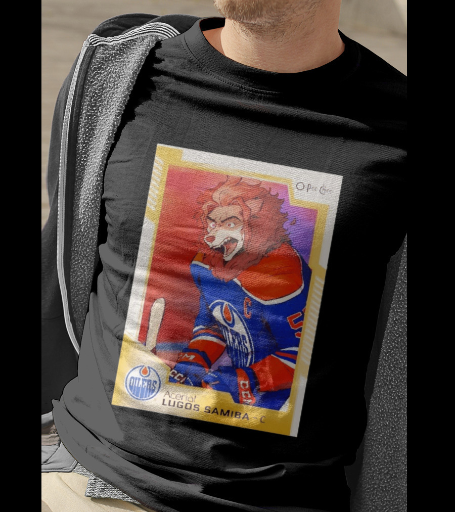 O Pee Chee Aceria Lugos Samiba C Edmonton Oilers T-Shirt