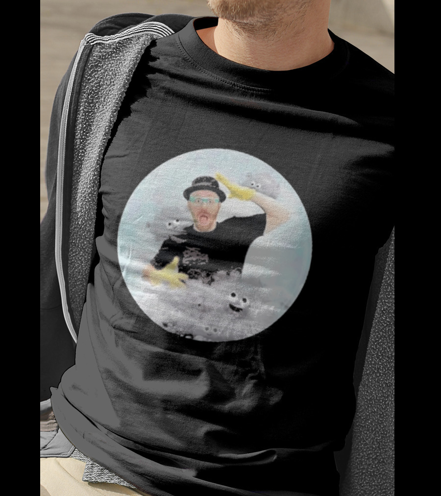 DJ Raphi The Cleaning Song Fun Suds Bubbles T-Shirt