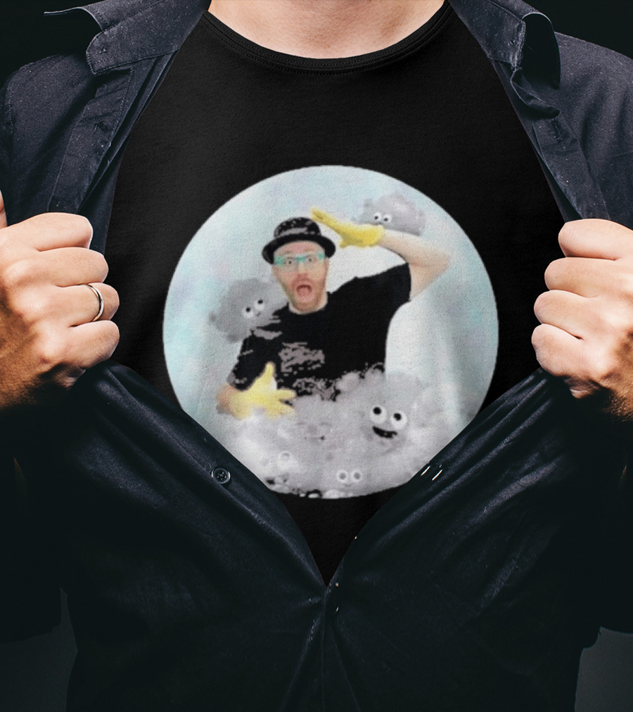 DJ Raphi The Cleaning Song Fun Suds Bubbles T-Shirt