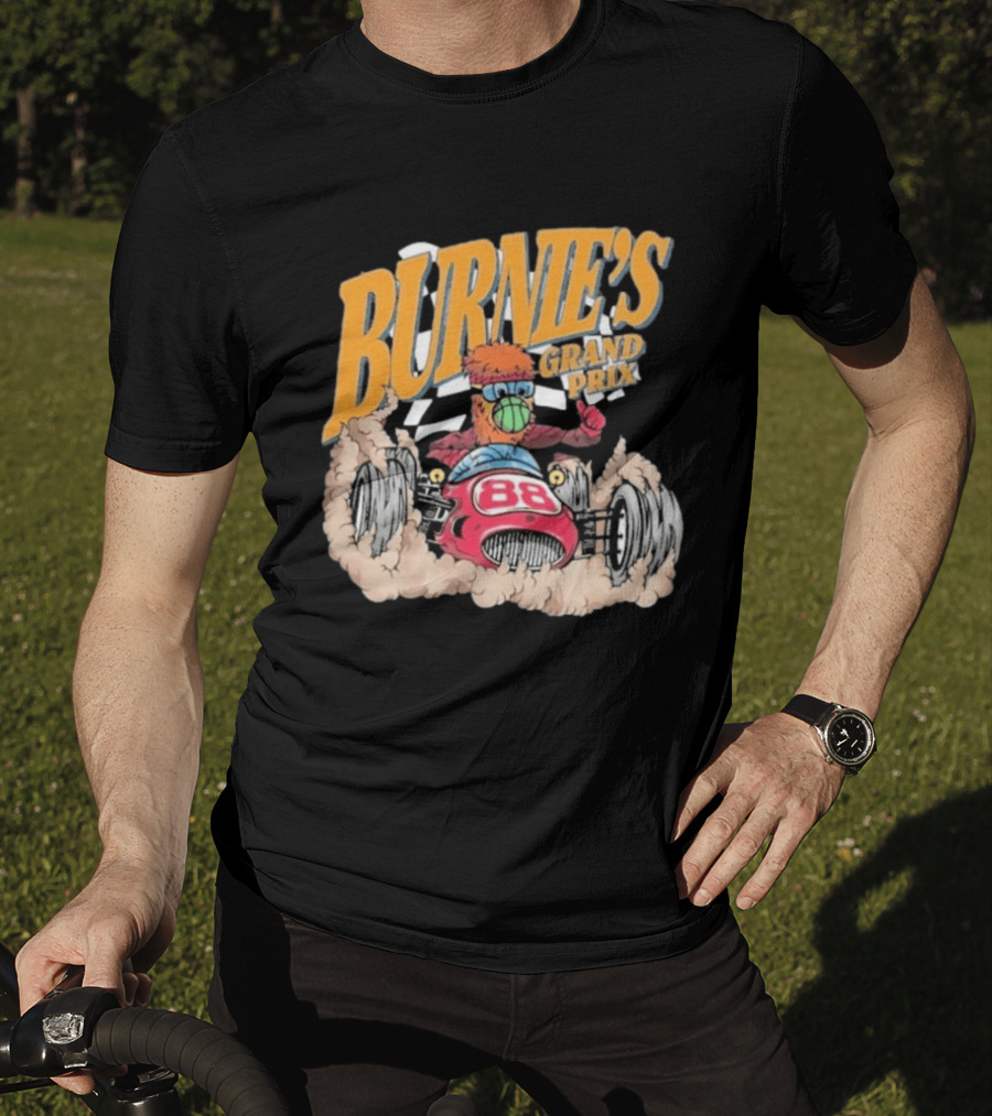 Burnie's Grand Prix Racing Miami Heat Court Culture 88 T-Shirt