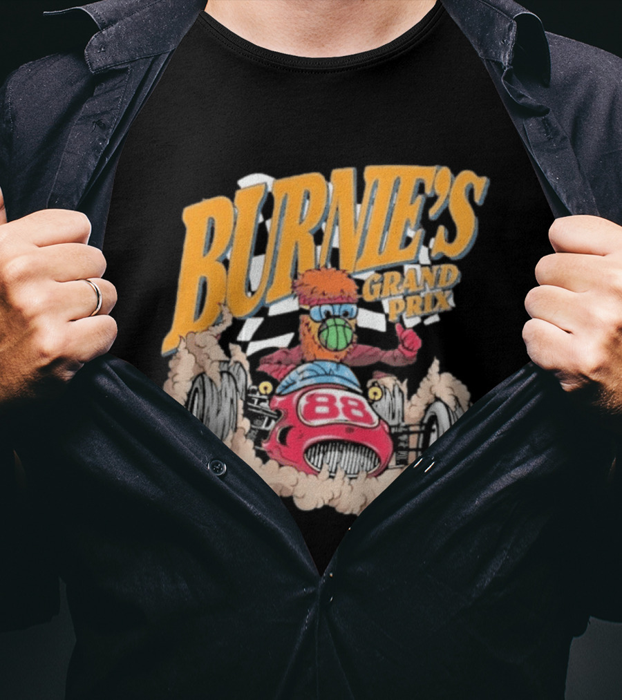 Burnie's Grand Prix Racing Miami Heat Court Culture 88 T-Shirt