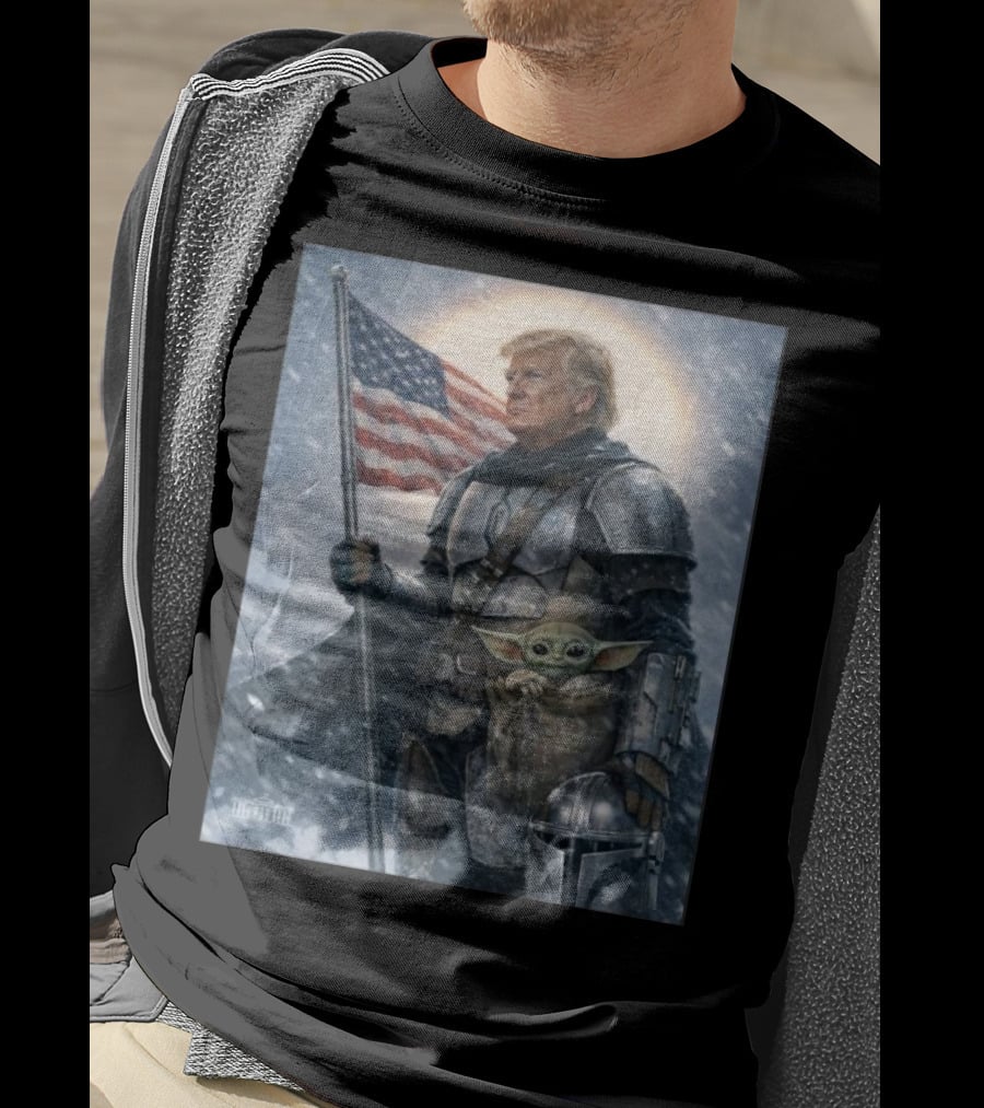 Happy Star Wars Day 2026 Donald Trump Grogu May The 4th Be With You The Mandalorian Star Wars Grogu T-Shirt