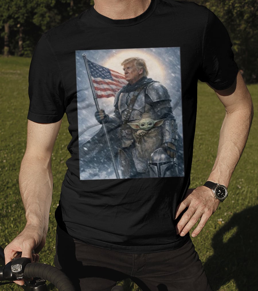 Happy Star Wars Day 2026 Donald Trump Grogu May The 4th Be With You The Mandalorian Star Wars Grogu T-Shirt