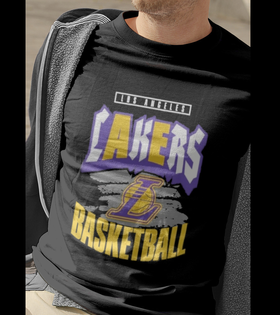 NBA Lakers Basketball Los Angeles Game Night Classic Collection T-Shirt