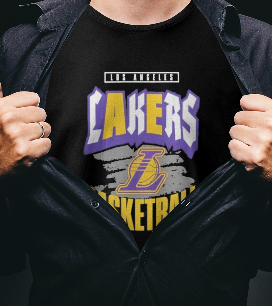 NBA Lakers Basketball Los Angeles Game Night Classic Collection T-Shirt