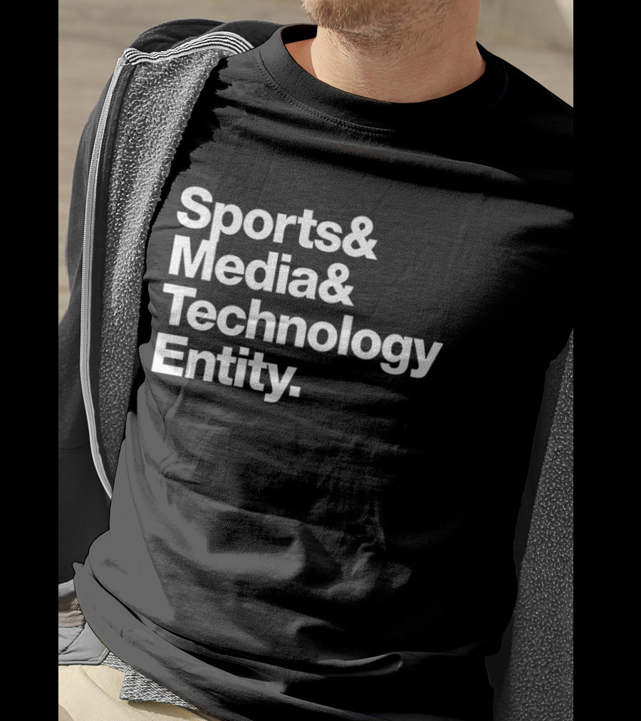 Sports Media Technology Entity Collaboration T-Shirt