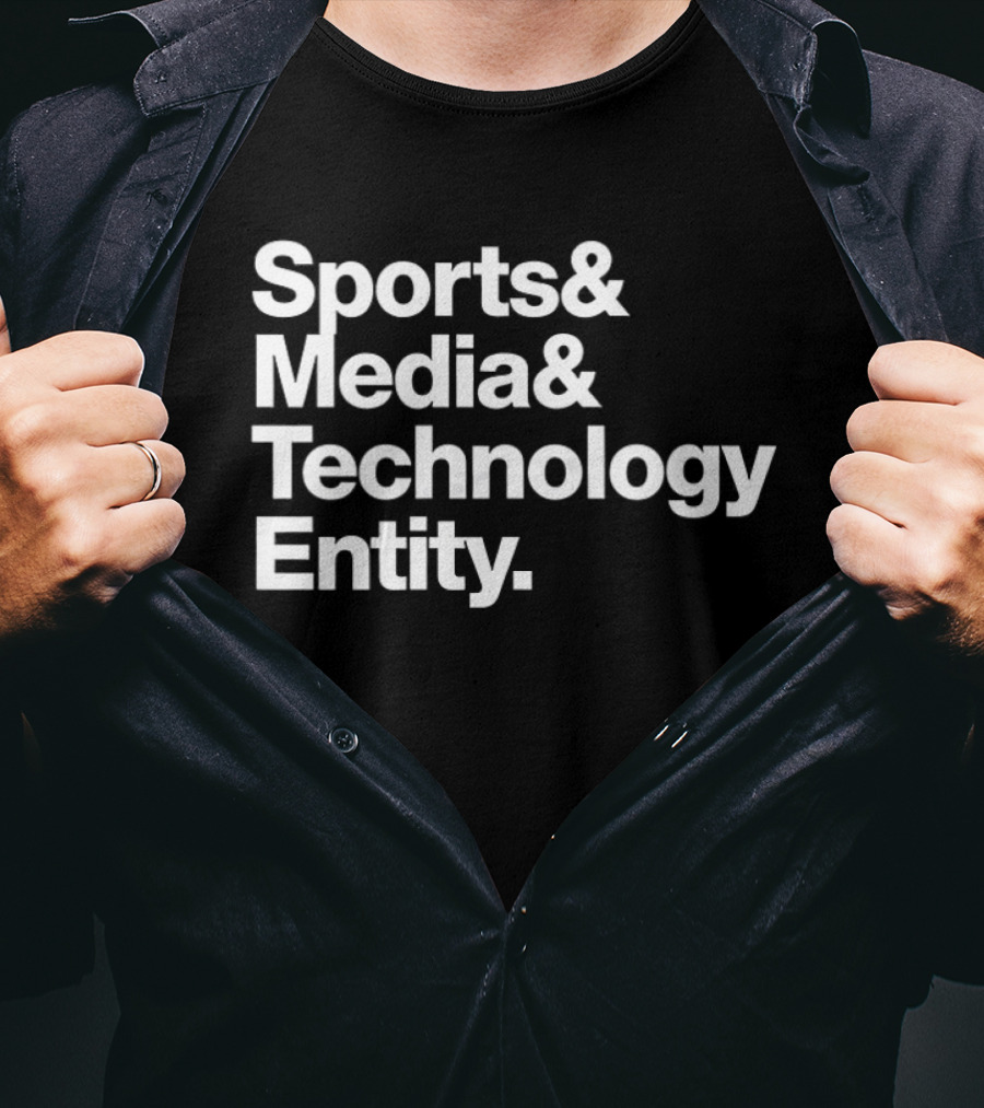 Sports Media Technology Entity Collaboration T-Shirt
