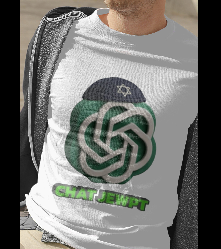 Chat JewPT Symbol With Star On Cap T-Shirt