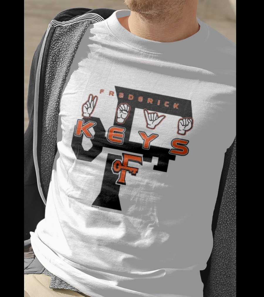 Frederick Keys Deaf Awareness 2026 Frederick Keys Logo Sign Language T-Shirt