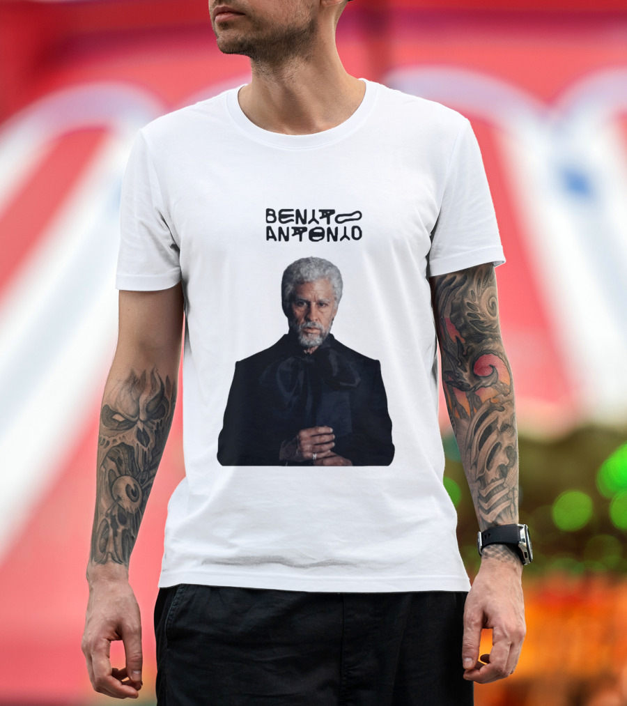 Benito Antonio Character In Black Outfit T-Shirt