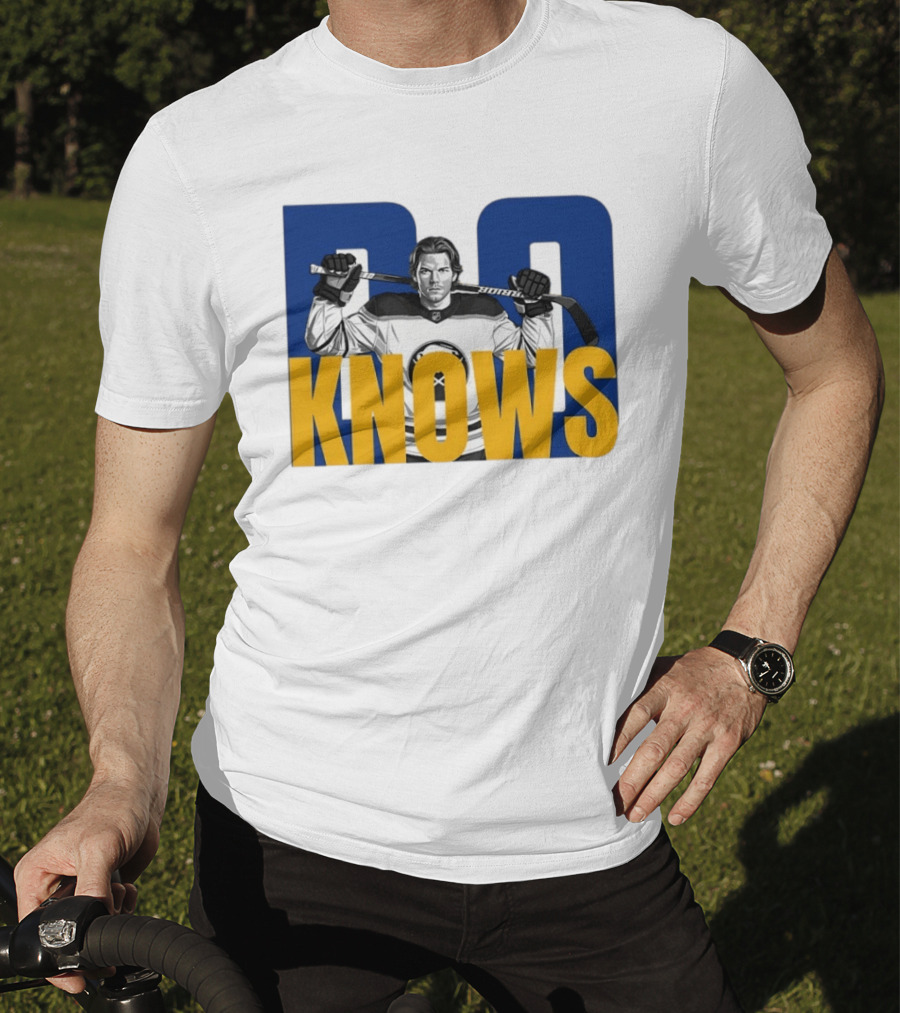 Bowen Byram Bo Knows Buffalo Sabres Hockey Jumper T-Shirt