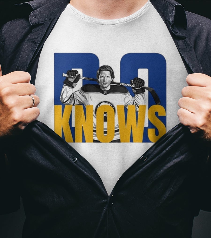 Bowen Byram Bo Knows Buffalo Sabres Hockey Jumper T-Shirt