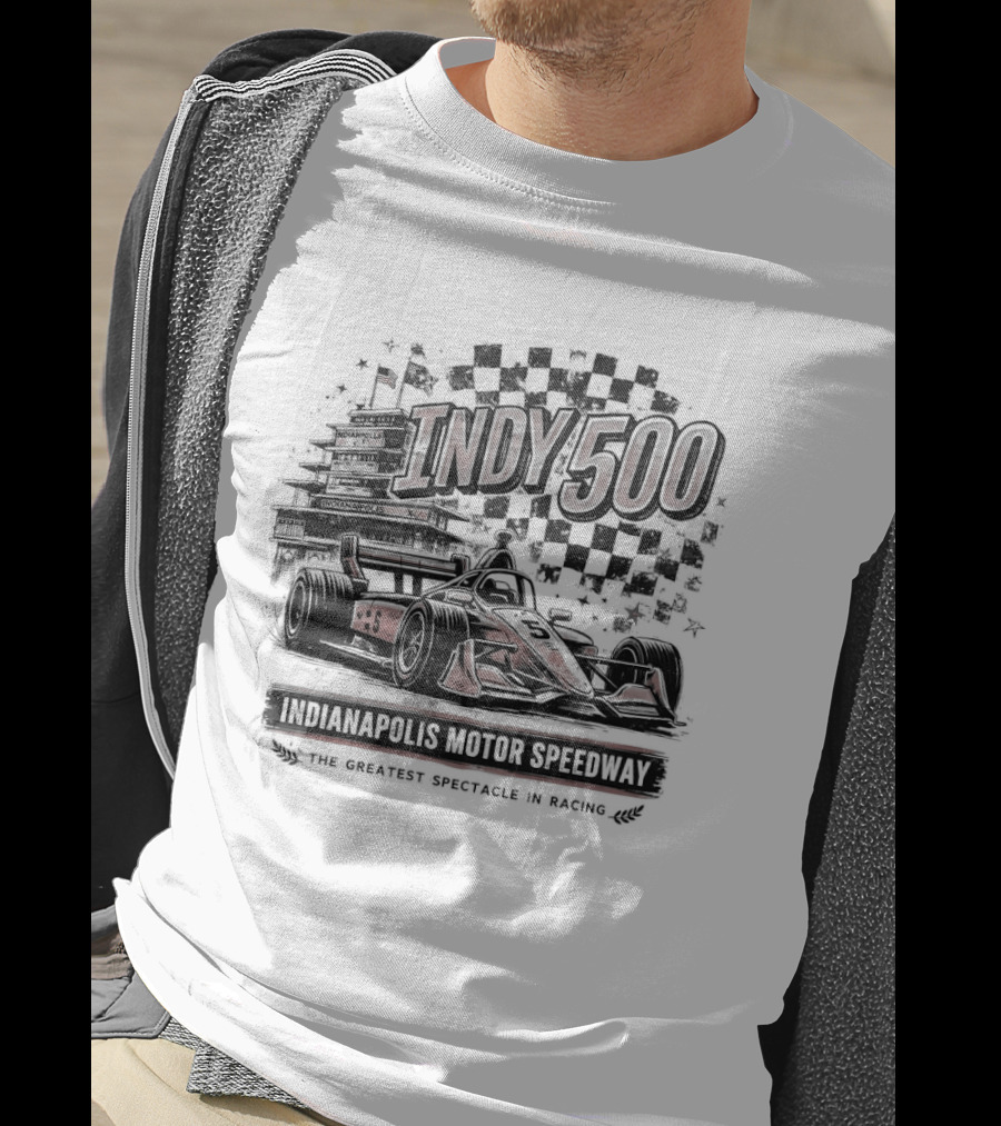 Indy 500 Indianapolis Motor Speedway The Greatest Spectacle In Racing T-Shirt