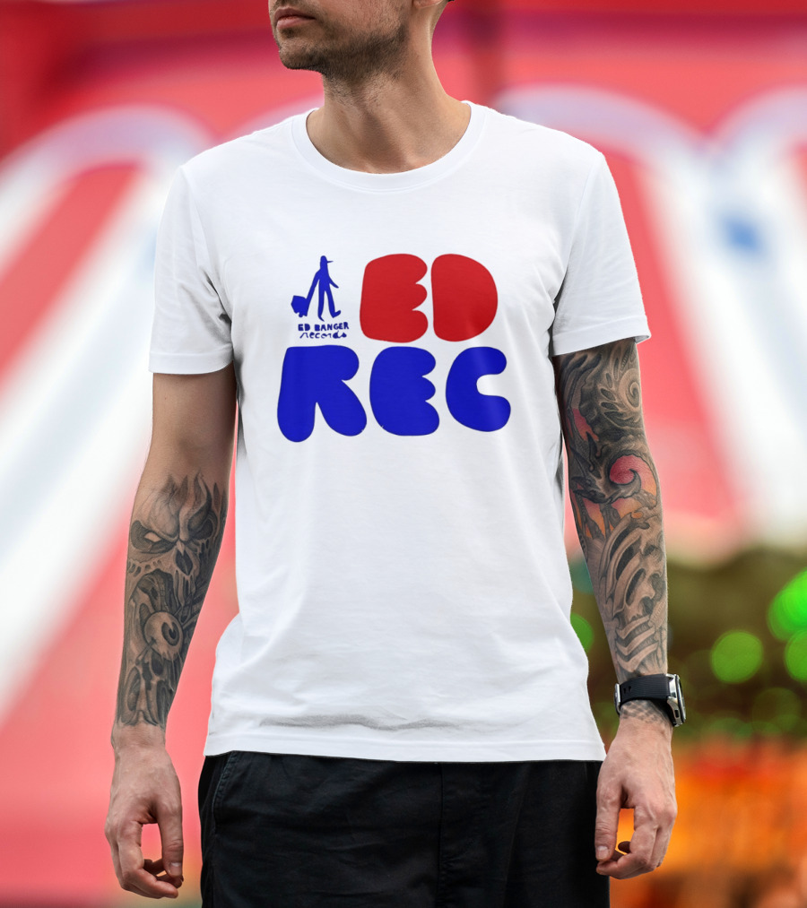 Ed Banger Records ED REC Duo Tone T-Shirt