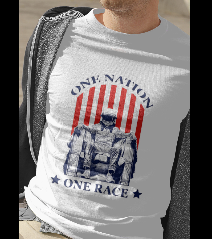 One Nation One Race Freedom 250 Grand Prix Racing Champion T-Shirt
