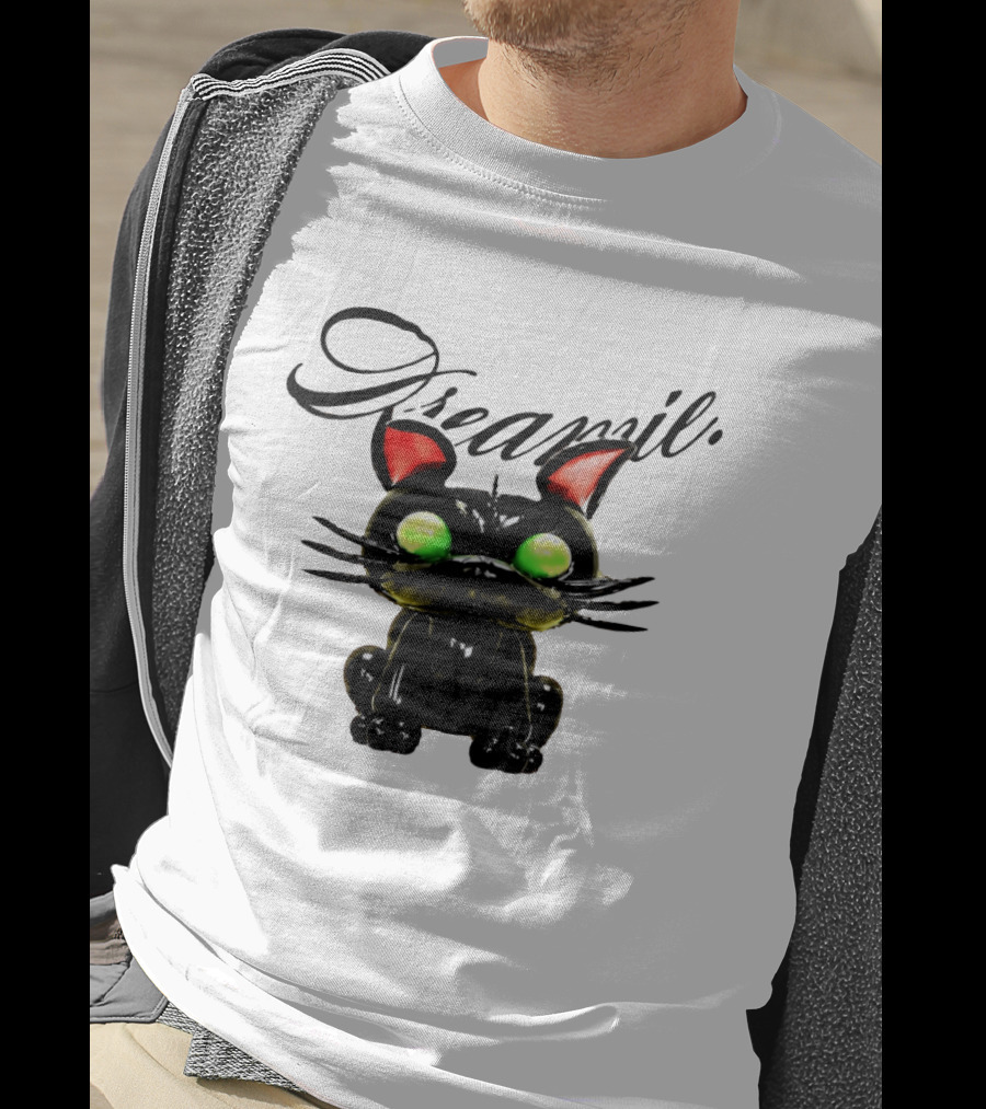 Dreamie Mariah The Scientist Black Cat Baby T-Shirt